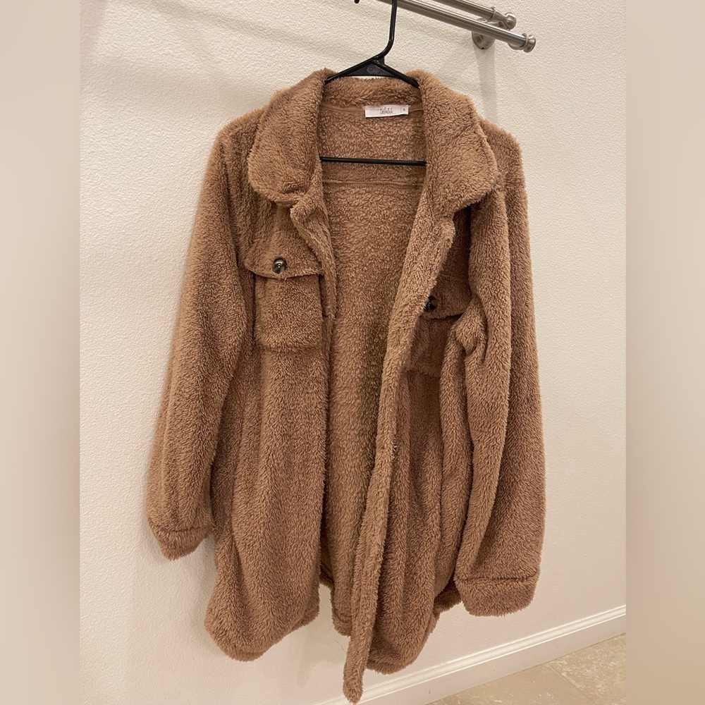 Teddy Brown Shacket - image 1